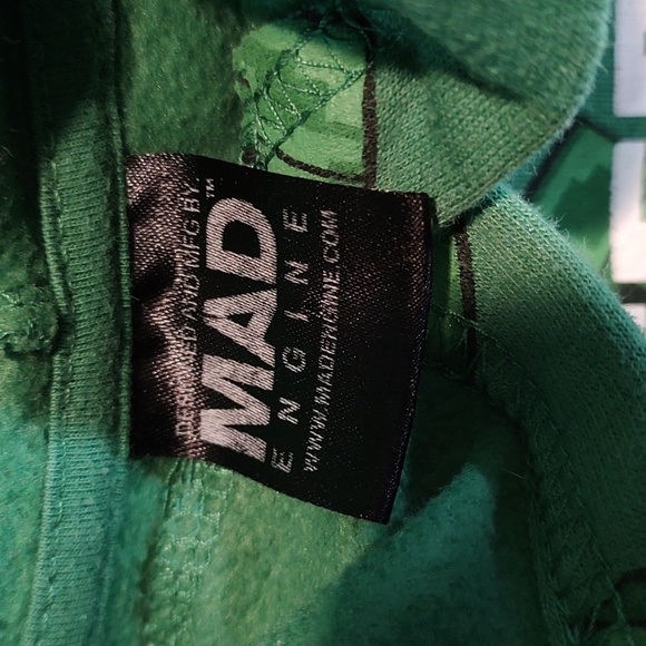 Minecraft Green Kids Hoodie Size L (10-12) - Picture 4 of 5